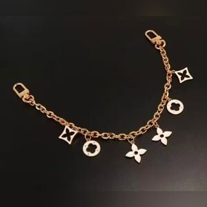 Monogram Bag or Purse Charm Chain
